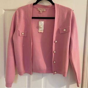 Philosophy Pink Pearl Sweater